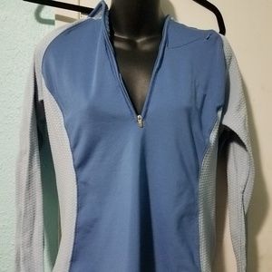 The north face jacket large blue